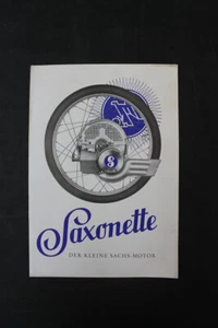 alter Druck  Sachs Saxsonette der kleine Motor Werbung Reklame Vintage Retro - Picture 1 of 9