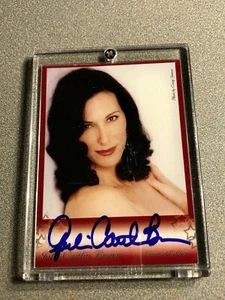 JULIE CAITLIN BROWN Serie von 2003 Authentic Autograph Auto Card JB1 Actress - Bild 1 von 2
