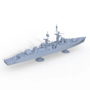 SSMODEL 1/1250 Military Model Kit British Leopard (F14) Class Frigate Water Line - Picture 1 of 3