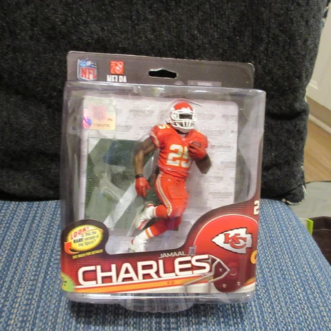 Kansas City Chiefs Jamaal Charles  Series 34 NFL Action Figure Macfarlane  NIB Cover