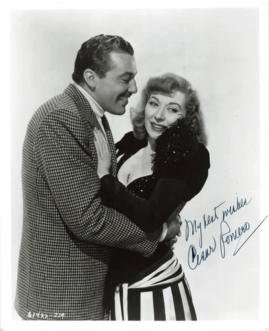 Cesar Romero Actor Signed Autograph 8 x 10 Photo PSA DNA j2f1c *21 Cover