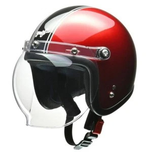 Honda Genuine Full Face Helmet Dax Red/Black Size L (59-60cm) PSC/SG Japan - Picture 1 of 3