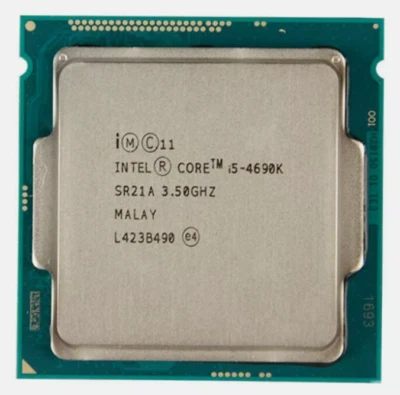 Intel Core i5-4690K CPU Quad-Core 3.5GHz 6M SR21A LGA1150 88W Processor - Image 1 of 4