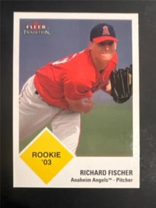 Fleer Tradition 2003 actualización #U394 Richard Fischer RC Angels SP ¡Resistente!! - Imagen 1 de 1