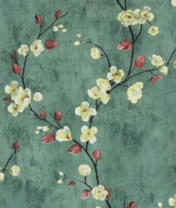 Peel And Stick Wallpaper Floral Contact Paper Floral Wallpaper Removable 118"x17 - Picture 1 of 8