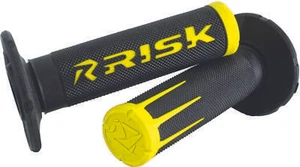 RISK RACING 1971-1975 MT1 Kawasaki FUSION 2.0 MOTORCYCLE GRIPS YELLOW 288 - Picture 1 of 1