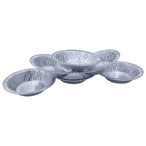 Plato de pastel de papel de aluminio pequeño de grado alimenticio 111 mm x 20 mm antiadherente - Imagen 1 de 7
