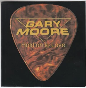 GARY MOORE - Hold On To Love [In 14" x 42" Poster] 7" VINYL 1983 UK Import MINT - Picture 1 of 2