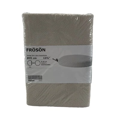 IKEA Froson Funda Silla Almohadilla 13 3/4" Beige Diseño Eva Lija Lowenhielm Nuevo Foto 1 de 4