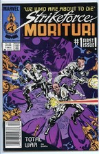 Strikeforce Morituri 1986 series # 1 UPC code very fine comic book
