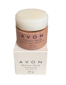 Avon Vintage Moisture Shield Tinted Cream With SPF 15, 🇦🇺FREE POSTAGE - Picture 1 of 1