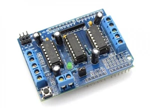 Modulo Scheda L293D Motor Driver Stepper Shield 4 Canali Motore Passo Passo p... - Bild 1 von 1