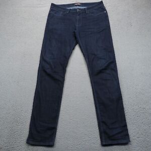 Du/er Jeans Mens 36 L2X Relaxed Taper Blue Stretch Organic Denim Du/er 36x34