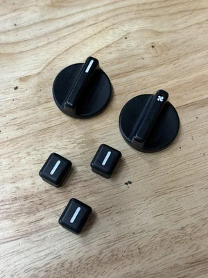 Juego de perillas de interruptor de calefacción BMW E30 325is 325ic 325ix Foto 1 de 3