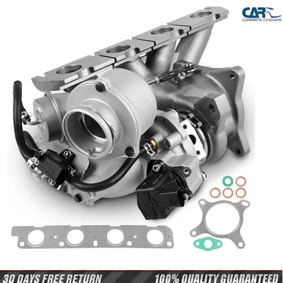 Turbocharger Turbo Kit for Audi A3 Volkswagen Jetta/GTI Passat Eos 2.0L 06-2008 Foto 1 de 4