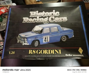 Historic Racing Cars Heller Humbrol 1:24 Model Kit # 80754 R8 Gordini Renault - Picture 1 of 21