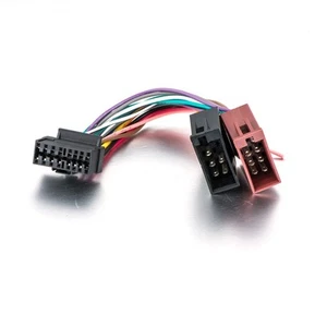 Cable Faisceau Connecteur ISO SONY autoradio 16 pins - Photo 1/1