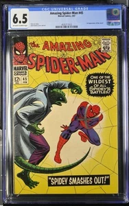 Amazing Spider-man 45 Cgc 6.5 Ow/w Pages Marvel 1967 - Picture 1 of 2