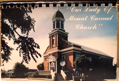 Vtg Our Lady of Mt Carmel Catholic Church COOKBOOK 1991 Youngstown, Ohio ITALIAN - Image 1 of 4