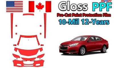 reCut PPF Paint Protection Film For Chevrolet Malibu Limited LTZ-LT-LS 2016-2016 - Imagem 1 de 4
