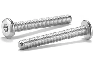 ZEHN M6 Edelstahl Innensechskant-Knopfschrauben 50 mm Länge - Bild 1 von 1