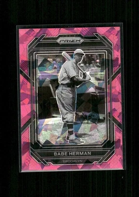 Panini Prizm 2023 - Babe Herman #221 Pink Ice Prizm Foto 1 de 2