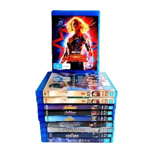 Marvel Universe Blu-ray 10 x Movie Bundle Action Superhero Adventure, Region B/4 - Picture 1 of 24