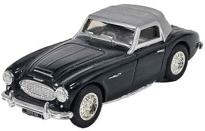 Corgi Classics D735 Austin Healey 3000 Black Soft Top good condition Unboxed - Image 1 of 4
