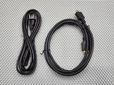 Power Cord HDMI Cable Hook Up Connection Set For PS3 Slim PS4 PS5 Xbox One S, X - Image 1 of 3