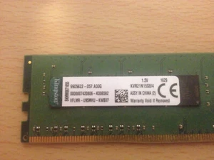 KINGSTON - 1 x 4.0GB DDR4-PC-17000 2133MHz NON-ECC - 288 Pin - (PC) - (USED) - Picture 1 of 2