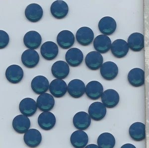2028 SS34 BC hf*** 8 STRASS SWAROVSKI HOTFIX 7,2mm CARIBBEAN BLUE F - Picture 1 of 2