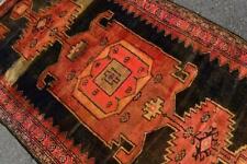 4 x 6'9 Vintage Semi Antique Caucasian Hand Knotted Oriental Wool Area Rug 4 x 7