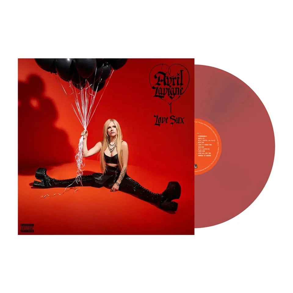 Avril Lavigne – Love Sux - Red LP Vinyl Record 12" - NEW Sealed - Pop Punk - Image 1 of 1