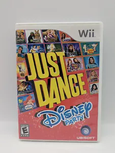 Just Dance: Disney Party (Nintendo Wii, 2012) VERY GOOD W/MANUAL! NO ACCESSORIES - Picture 1 of 3