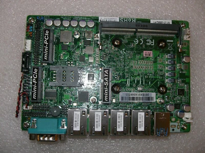 JETWAY NF731-3855U Intel Celeron 3855U 3.5" SBC 4X LAN Networking Mainboard - Bild 1 von 4