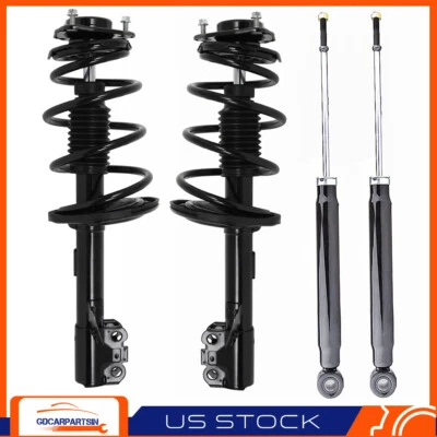 For 2011-2014 Toyota Sienna FWD Front Struts w/Spring + Rear Shocks Absorber x4 - Image 1 of 4