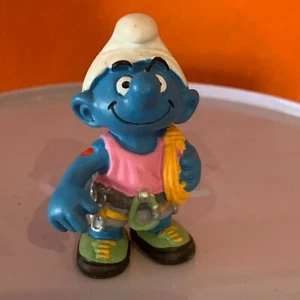 Puffo Scalatore PUFFO SMURF SMURFS SCHTROUMPF Climber Smurf  - Imagen 1 de 2