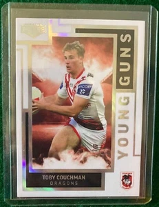 2024 NRL TOBY COUCHMAN YOUNG GUNS ST GEORGE ILLAWARRA DRAGONS #116 - Picture 1 of 2