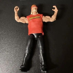 WWE Hulk Hogan Hulkamania Mattel Basic Series Wrestlemania Heritage Figure - Picture 1 of 7