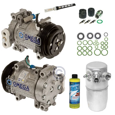 Chevrolet A/C AC Compressor Kit Fits: 1996 - 1999 GMC Suburban K2500 W/Rear A/C - Image 1 of 4