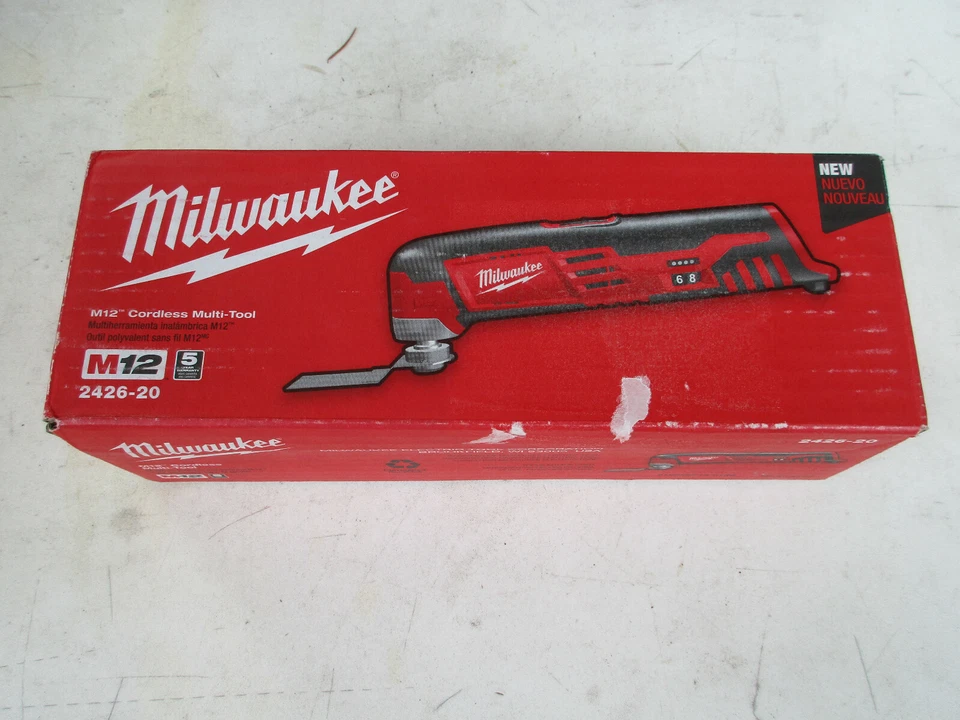 Milwaukee 2426-20 M12 12V Li-Ion Cordless Oscillating Multi-Tool (Bare Tool) - Image 1 of 1