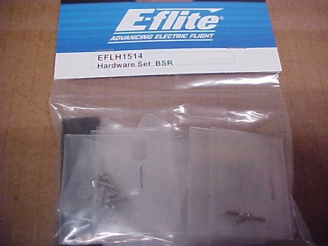 E-FLITE EFLH1514 = HARDWARE SET: BSR (NEW) - Image 1 of 1