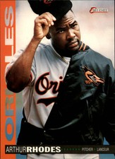 1994 O-Pee-Chee Baltimore Orioles Baseball Card #17 Arthur Rhodes
