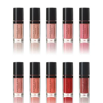Colección de colores de labios Napoleon Perdis Liquid Pleasures, 10 brillos de labios a elegir Foto 1 de 4