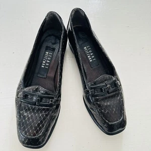 Stuart Weitzman Shoesolive/brown snakeskin size 6B Good Condition - Picture 1 of 10