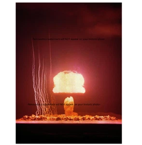 Air-Dropped Nuclear Bomb Climax PHOTO Atomic Nuclear Bomb Weapon Blast 1953 - Picture 1 of 2