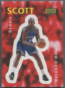 1997-98 Upper Deck Basketball Stickers #292 Dennis Scott Orlando Magic - Picture 1 of 2