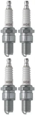 Set 4 NGK Standard Spark Plugs for Kawasaki KX125-E 1987-1986 Engine 125cc - Image 1 of 4