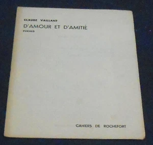 D’Amour et d’Amitié - Claude Vaillant - Picture 1 of 1