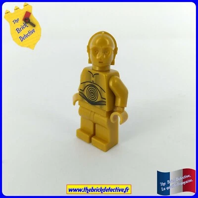 LEGO® Minifig, C-3PO - Pearl Gold with Pearl Gold Hands, SW0161a - Photo 1/3